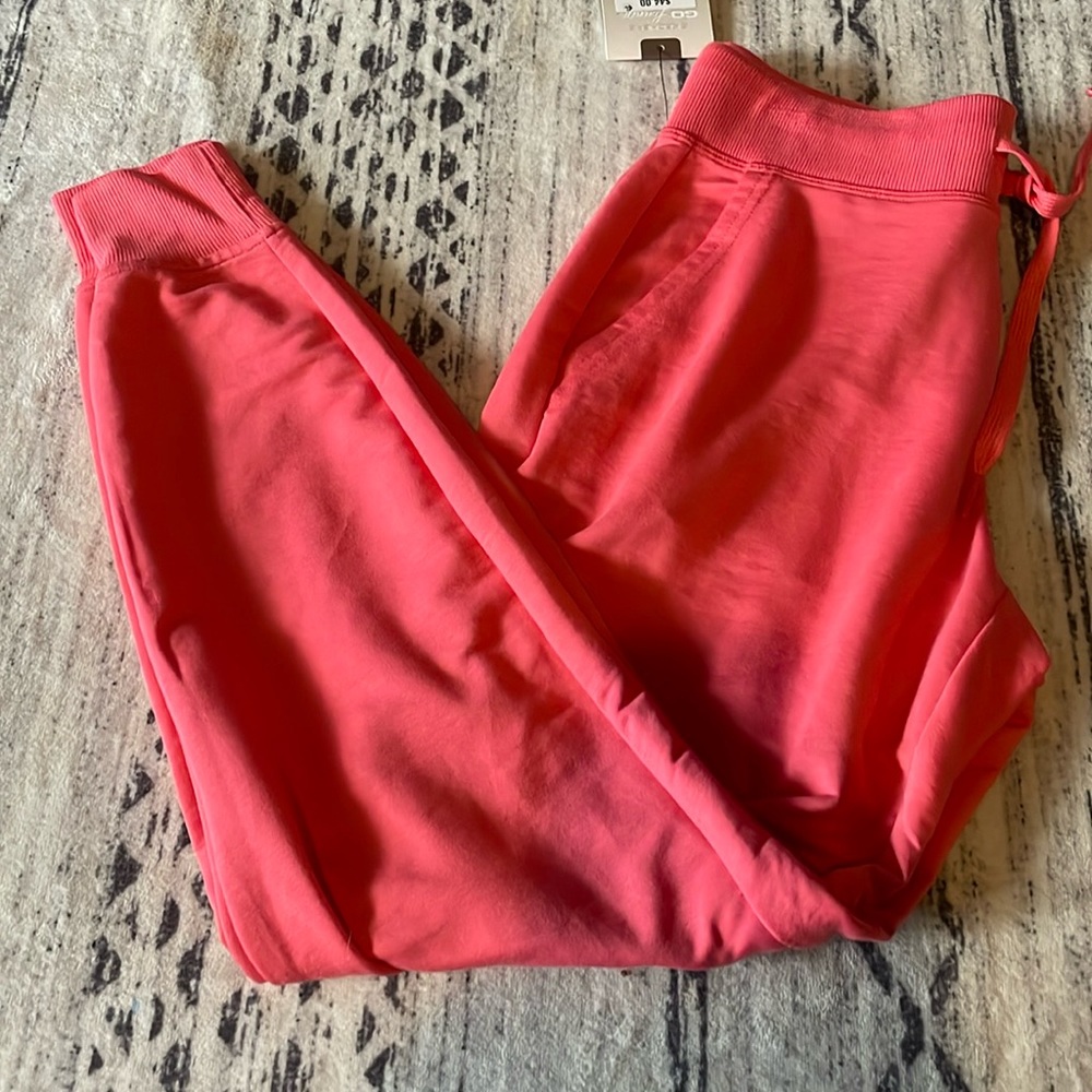Skechers pink sweats xs NWT